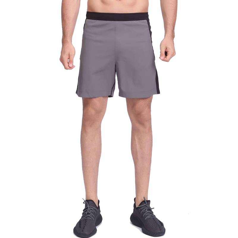 Herren-Farbblock Schnelltrockner Stretch-Laufshorts